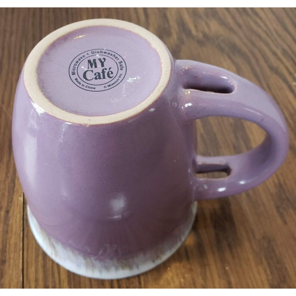 South Dakota Mt Rushmore Purple Souvenir Coffee Cup Tea Mug With Stir Spoon - Picture 8 of 8